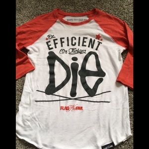 Flag nor Fail raglan tee